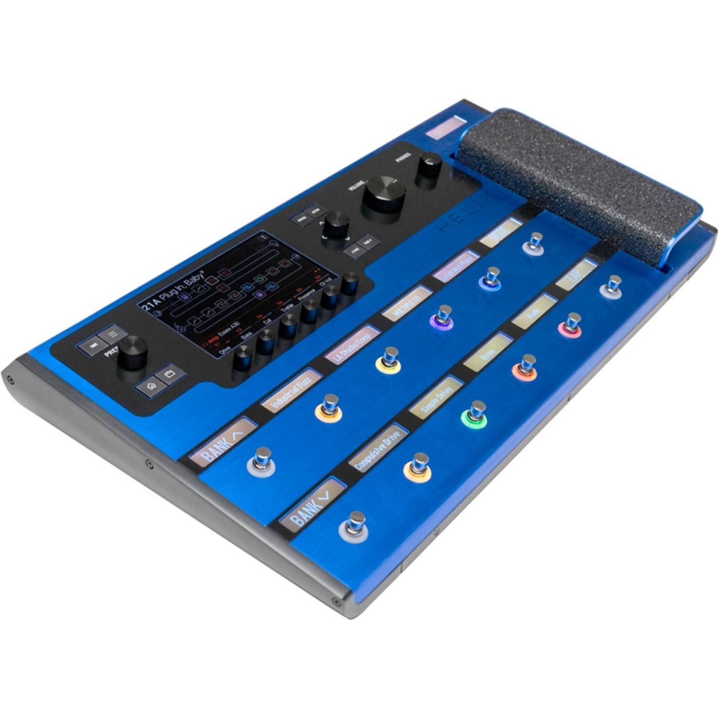 Line 6 Helix Limited-Edition Lightning Blue Multi-Effects Guitar 
